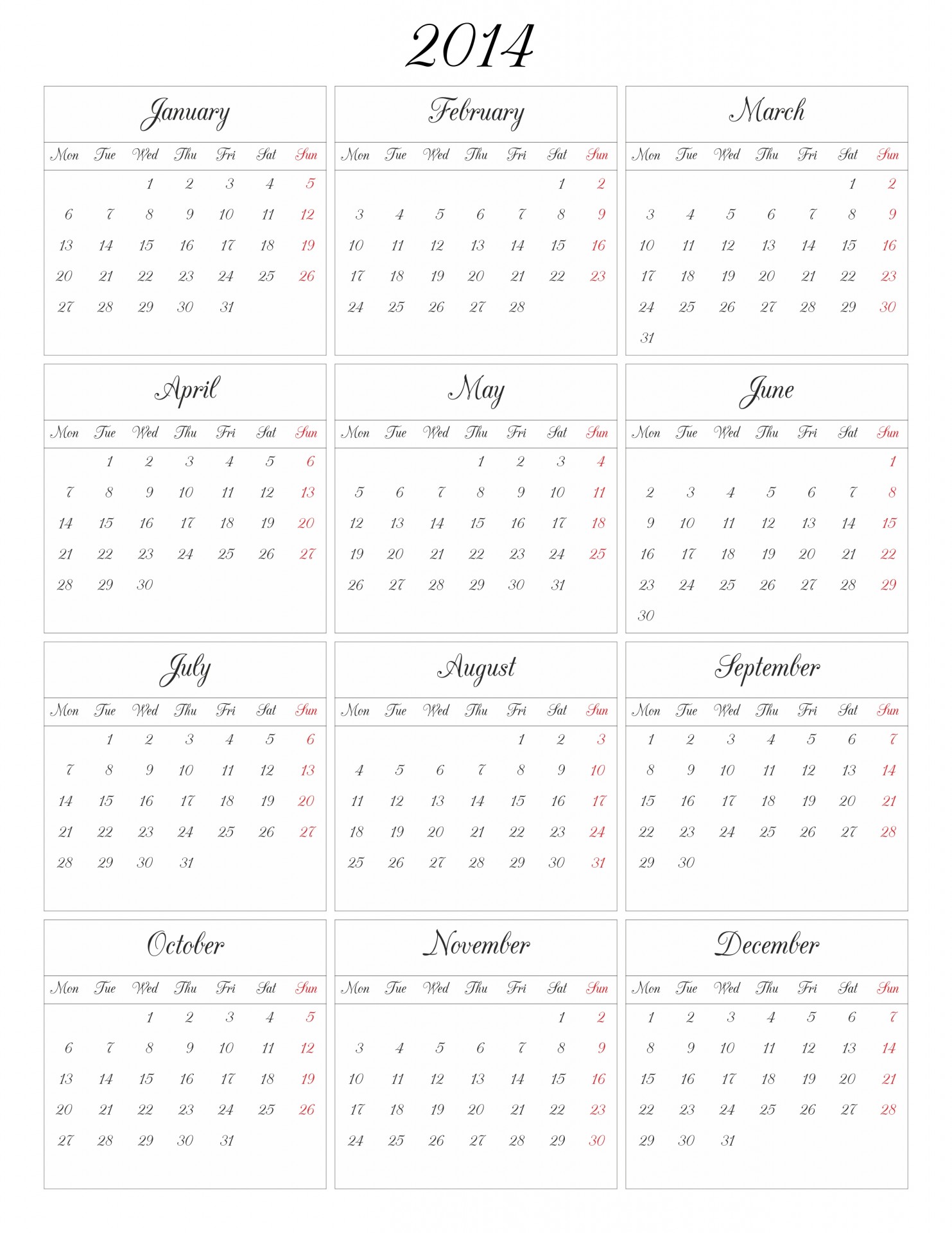 Tinklelio & Nbsp,  Kalendorius,  2014,  Fonas,  Bazė,  2014 M. Kalendoriaus Tinklelis, Nemokamos Nuotraukos,  Nemokama Licenzija