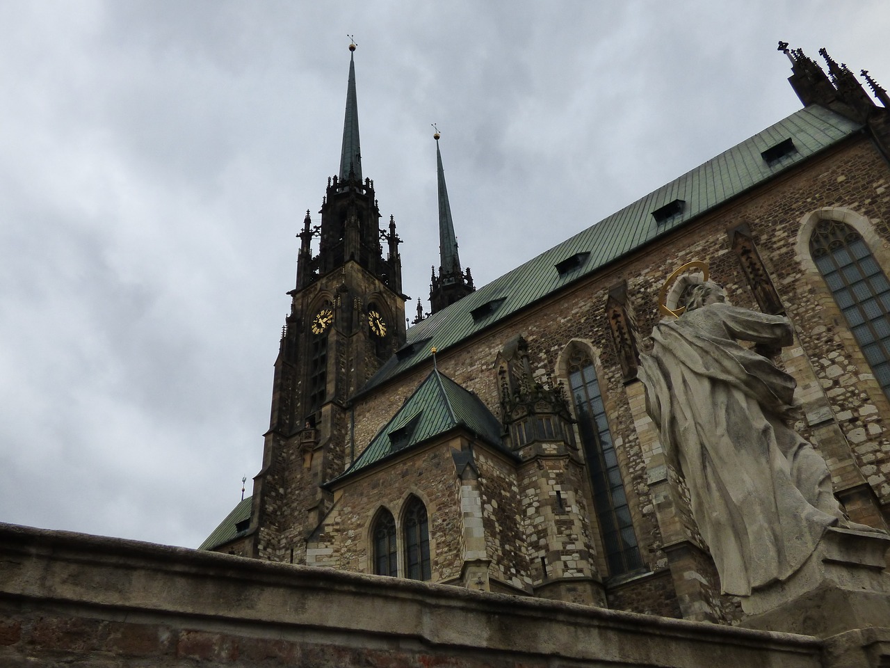 Katedra, Bažnyčia, Bokštas, Dekoravimas, Laikrodis, Čekijos Respublika, Šventas, Religinis, Tikėjimas, Pastatas