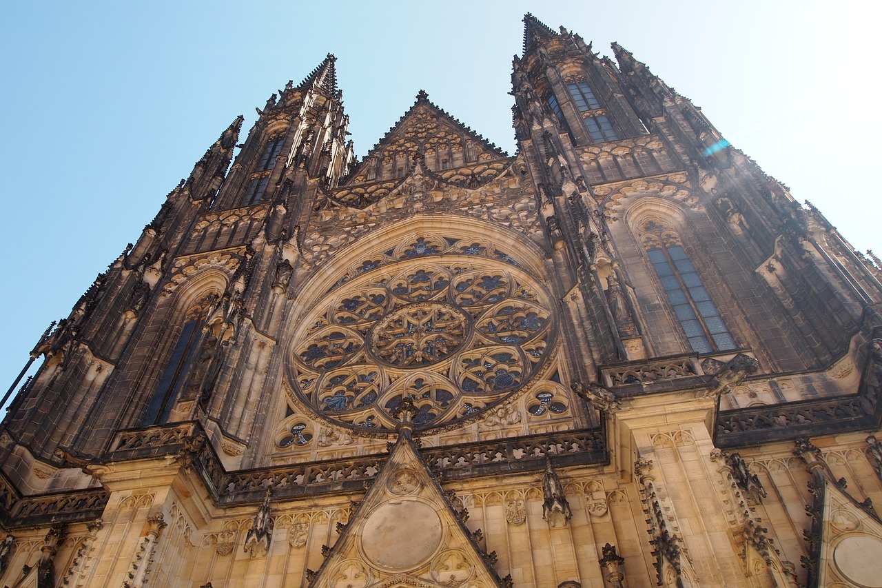 Katedra,  Praha,  Čekijos Respublika,  Bažnyčia,  Architektūra,  Gotų,  Čekijos Respublika,  Metai,  Europa,  Miestas