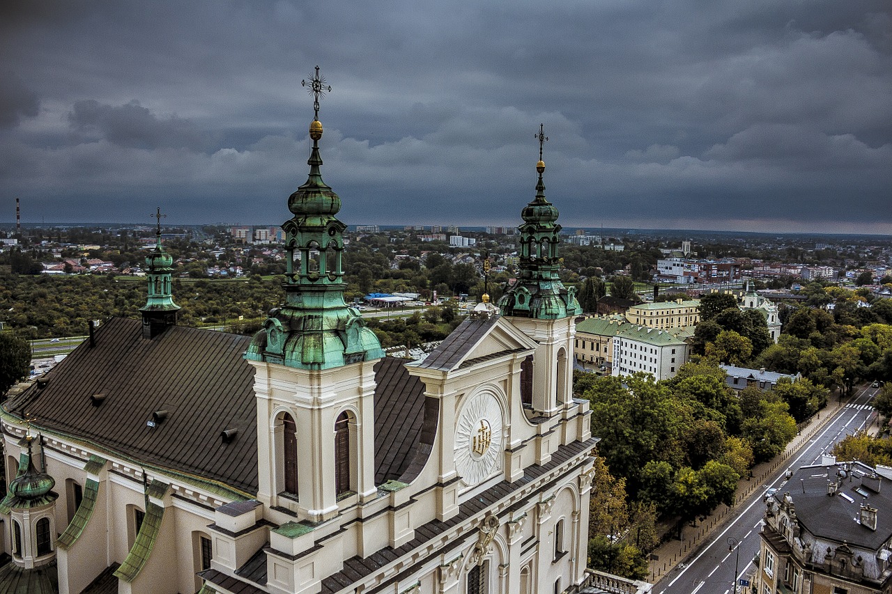 Katedra, Bažnyčia, Lublin, Vaizdas, Lenkija, Krikščionybė, Katalikybė, Pastatas, Paminklas, Turizmas