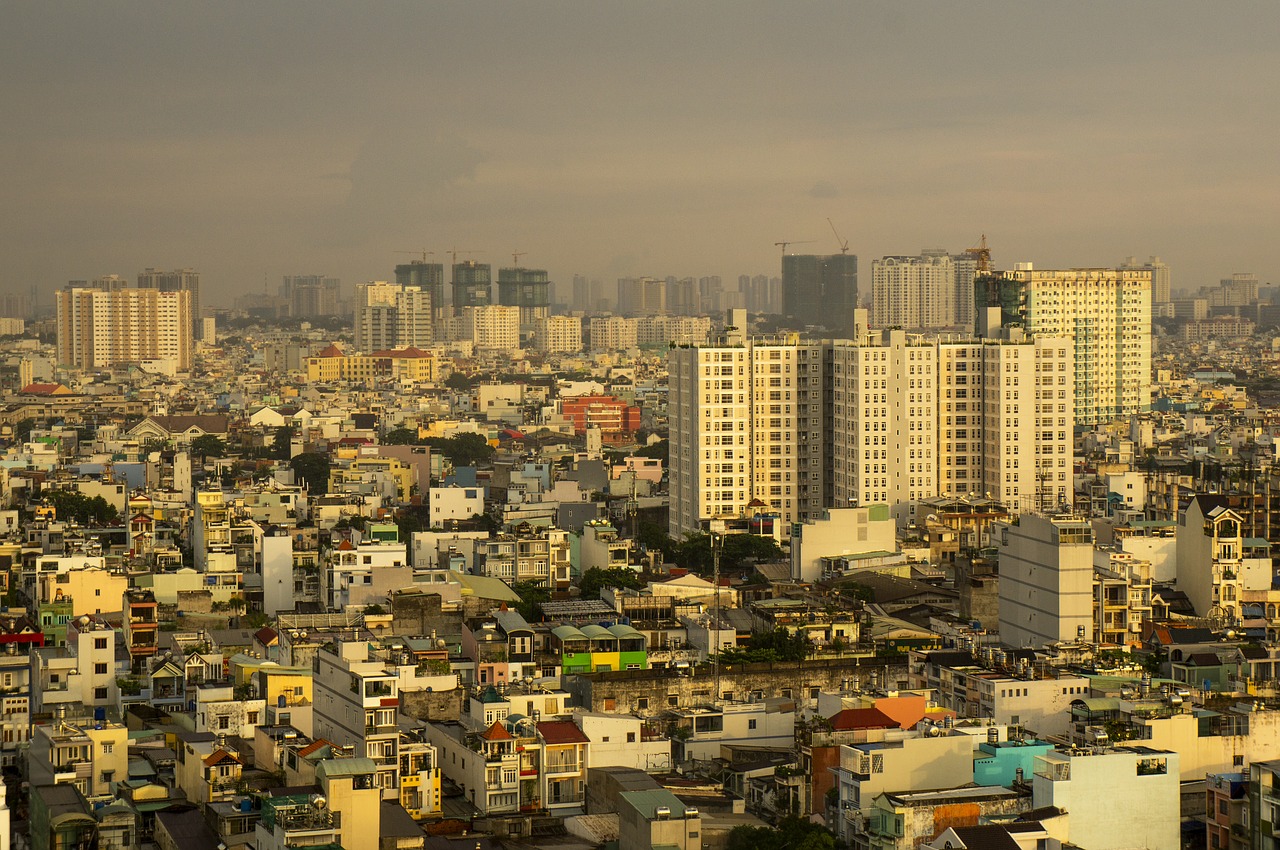 Miestas, Aukštas, Saigon, Vietnamas, Nemokamos Nuotraukos,  Nemokama Licenzija