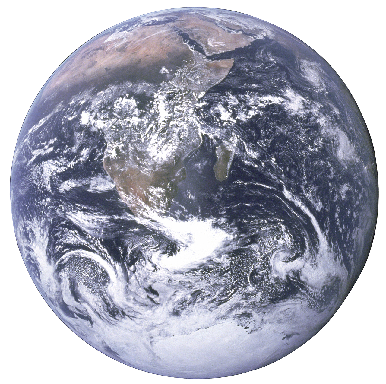 Žemė, Antžeminis Pasaulis, Planeta, Apollo 17 Apžvalga, Palydovas, Afrika, Antarctic, Arabijos Pusiasalis, Debesys, Mėlyna Ir Balta