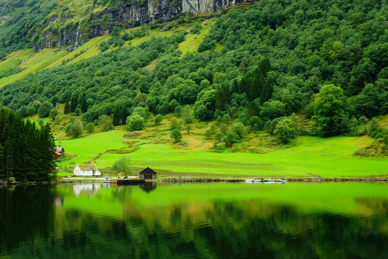 Fjordas, Norvegija, Songne, Nordic, Nemokamos Nuotraukos,  Nemokama Licenzija