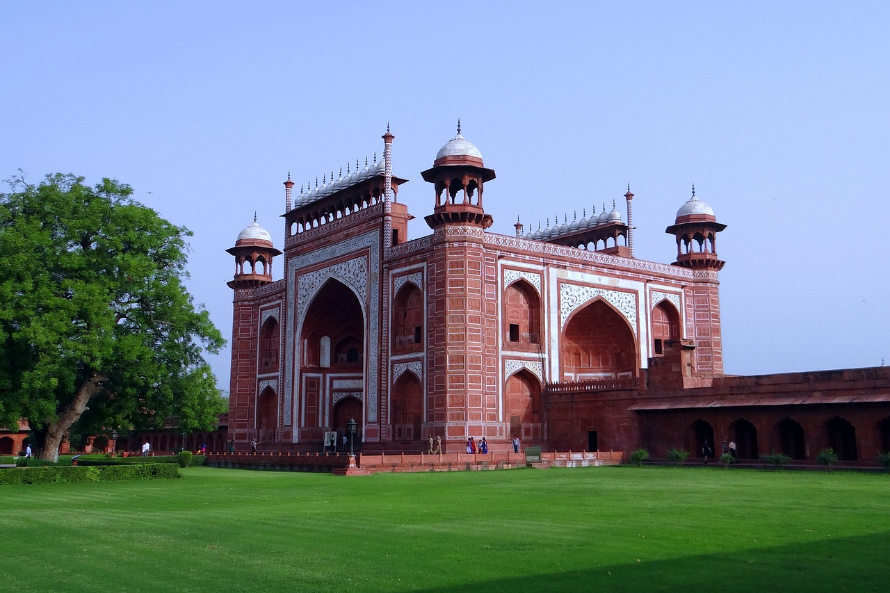 Didieji Vartai, Darwaza-I-Rauza, Taj Mahal, Agra, Indija, Nemokamos Nuotraukos,  Nemokama Licenzija