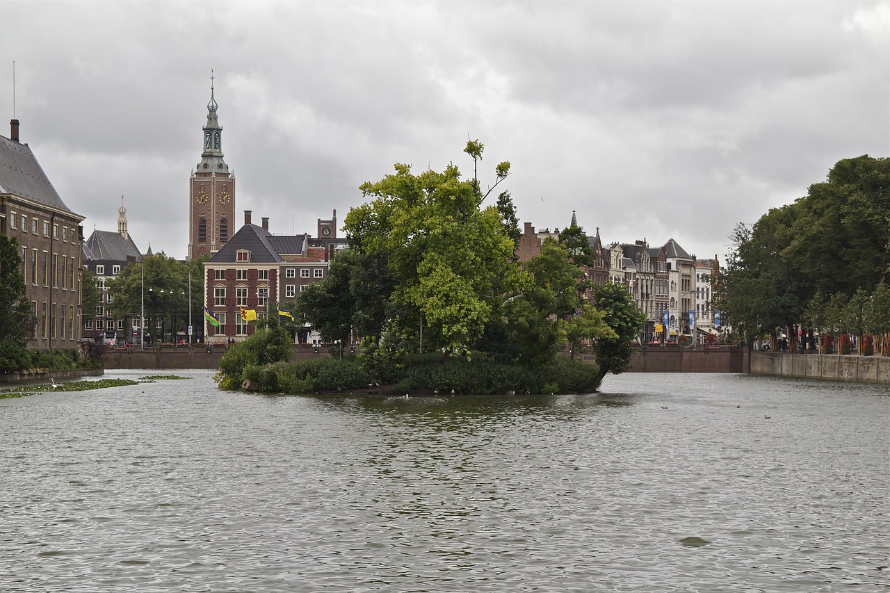 Haga, Holland, Nyderlandai, Scheveningen, Architektūra, Miesto, Centro, Vanduo, Vaizdas, Miestas