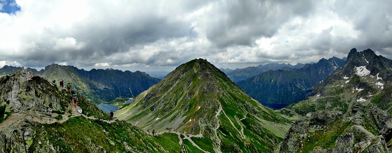 Aukštas Tatras, Kalnai, Turizmas, Kraštovaizdis, Lenkija, Viršūnės, Panorama, Nemokamos Nuotraukos,  Nemokama Licenzija