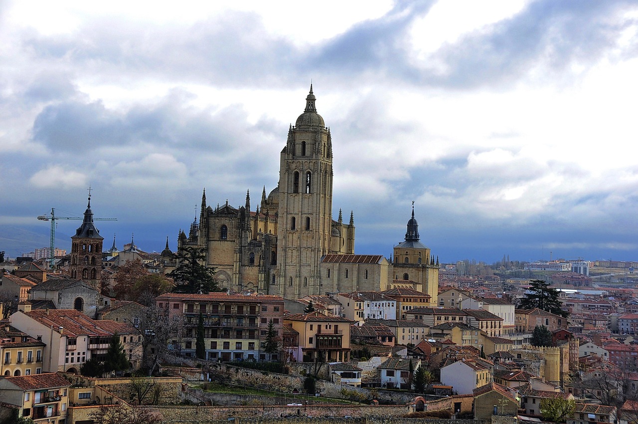 Ponia, Segovia, Katedra, Nemokamos Nuotraukos,  Nemokama Licenzija