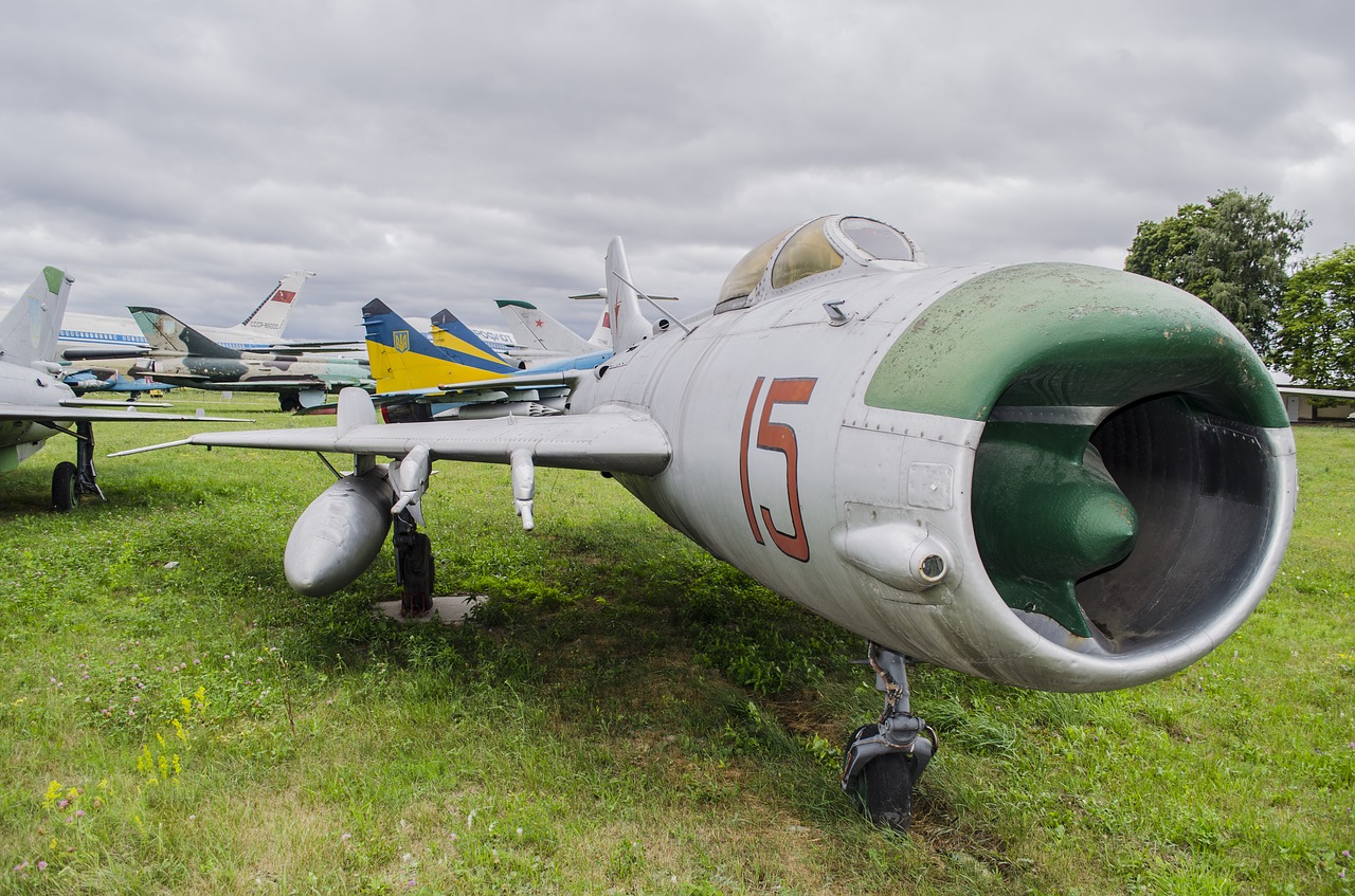 Mig-19, Eksponatas, Muziejus, Kovotojas, Aviacija, Ukraina, Kiev, Europa, Skristi, Lėktuvas