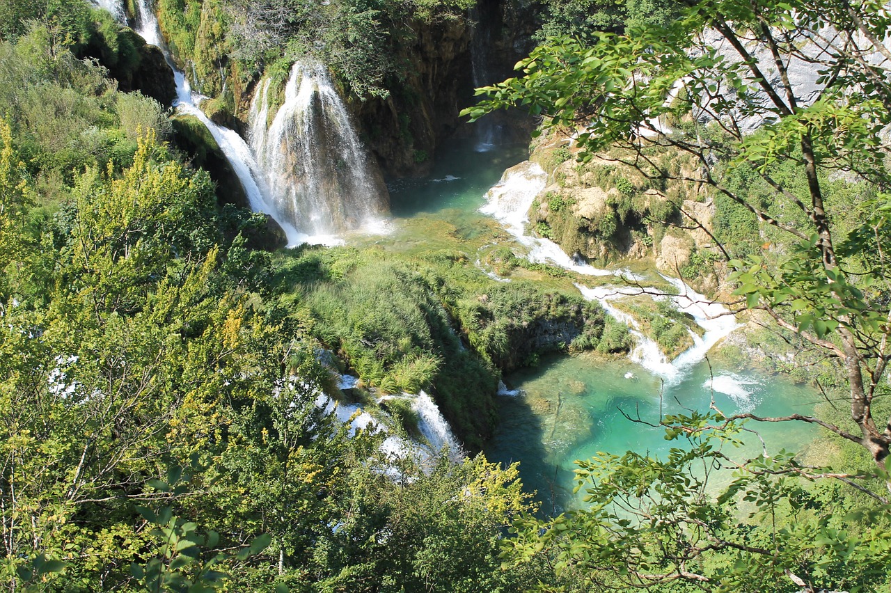 Nacionalinis Parkas, Plitvice Ežerai, Kroatija, Krioklys, Gamta, Virginia Water, Miškas, Nemokamos Nuotraukos,  Nemokama Licenzija