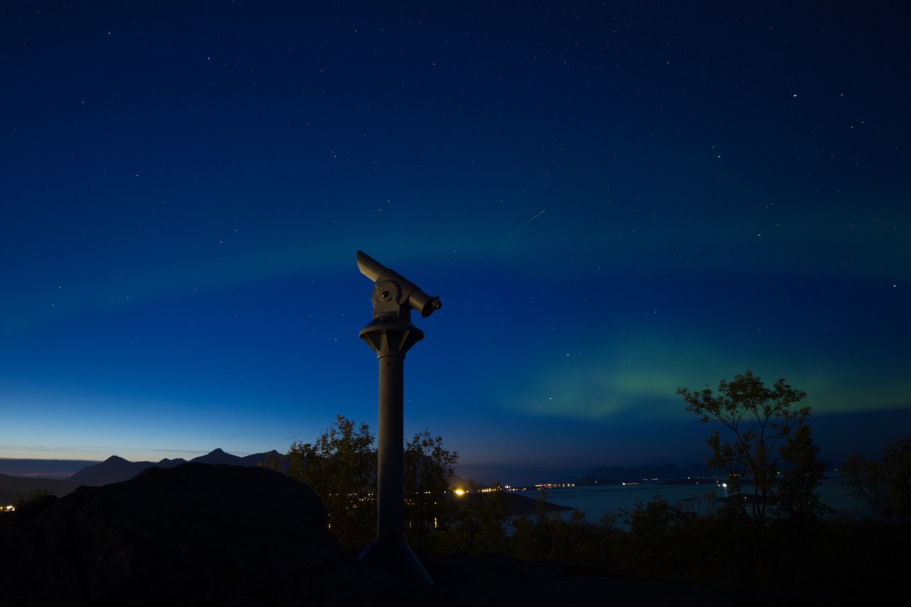 Šiaurės Žiburiai, Aurora, Šiaurės Norvegija, Norvegija, Naktis, Nemokamos Nuotraukos,  Nemokama Licenzija