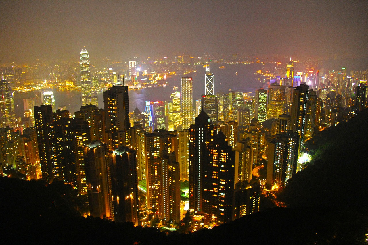 Viršūnė, Honkongas, Vaizdingas, Romantiškas, Kovluno Miestas, Grožis, Pritraukimas, Miestas, Nuostabus, Panorama