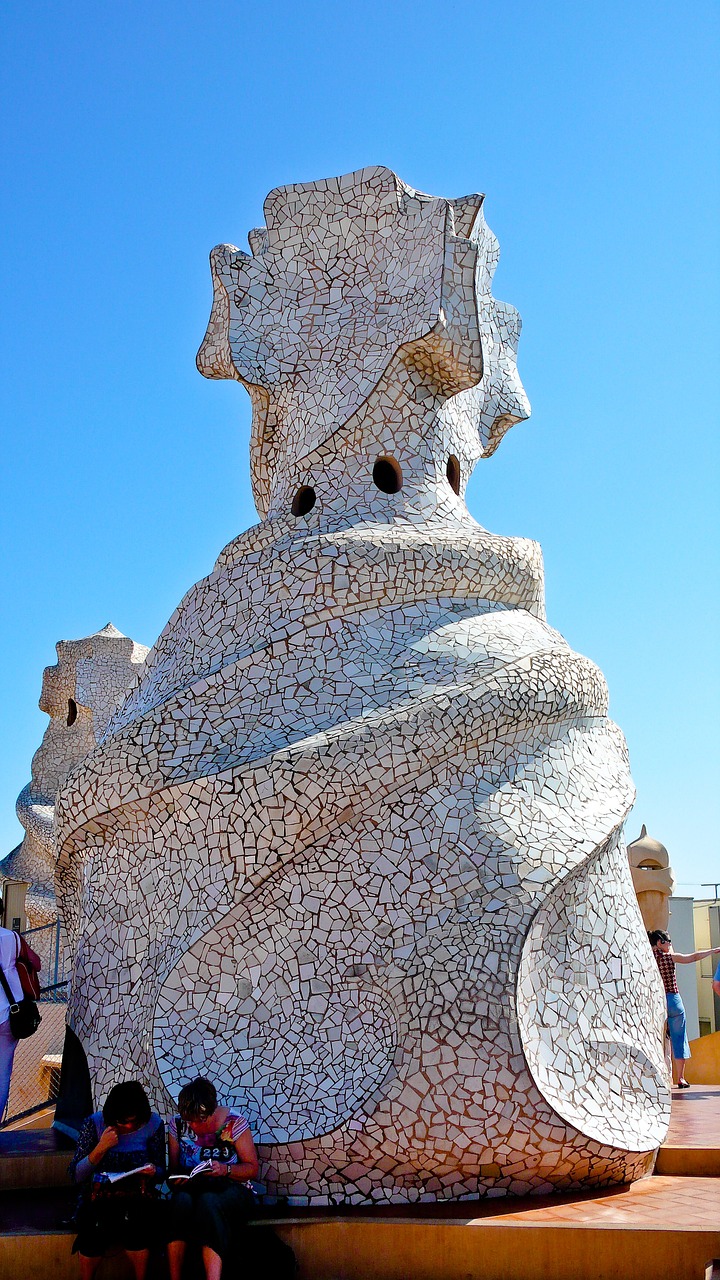 Pedrera, Barcelona, Architektūra, Katalonija, Ispanija, Pastatai, Statyba, Miesto, Miestai, Nemokamos Nuotraukos