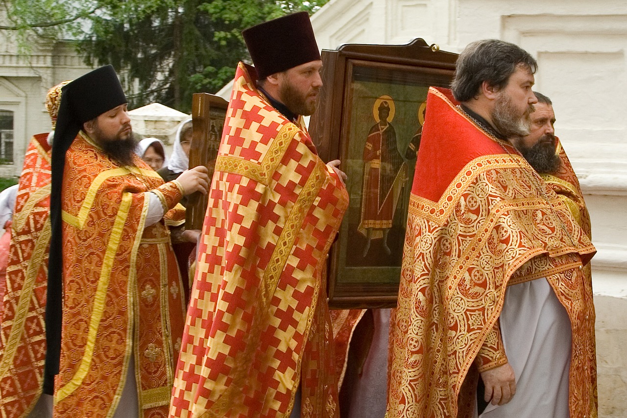 Procesija, Kunigas, Piktograma, Nemokamos Nuotraukos,  Nemokama Licenzija