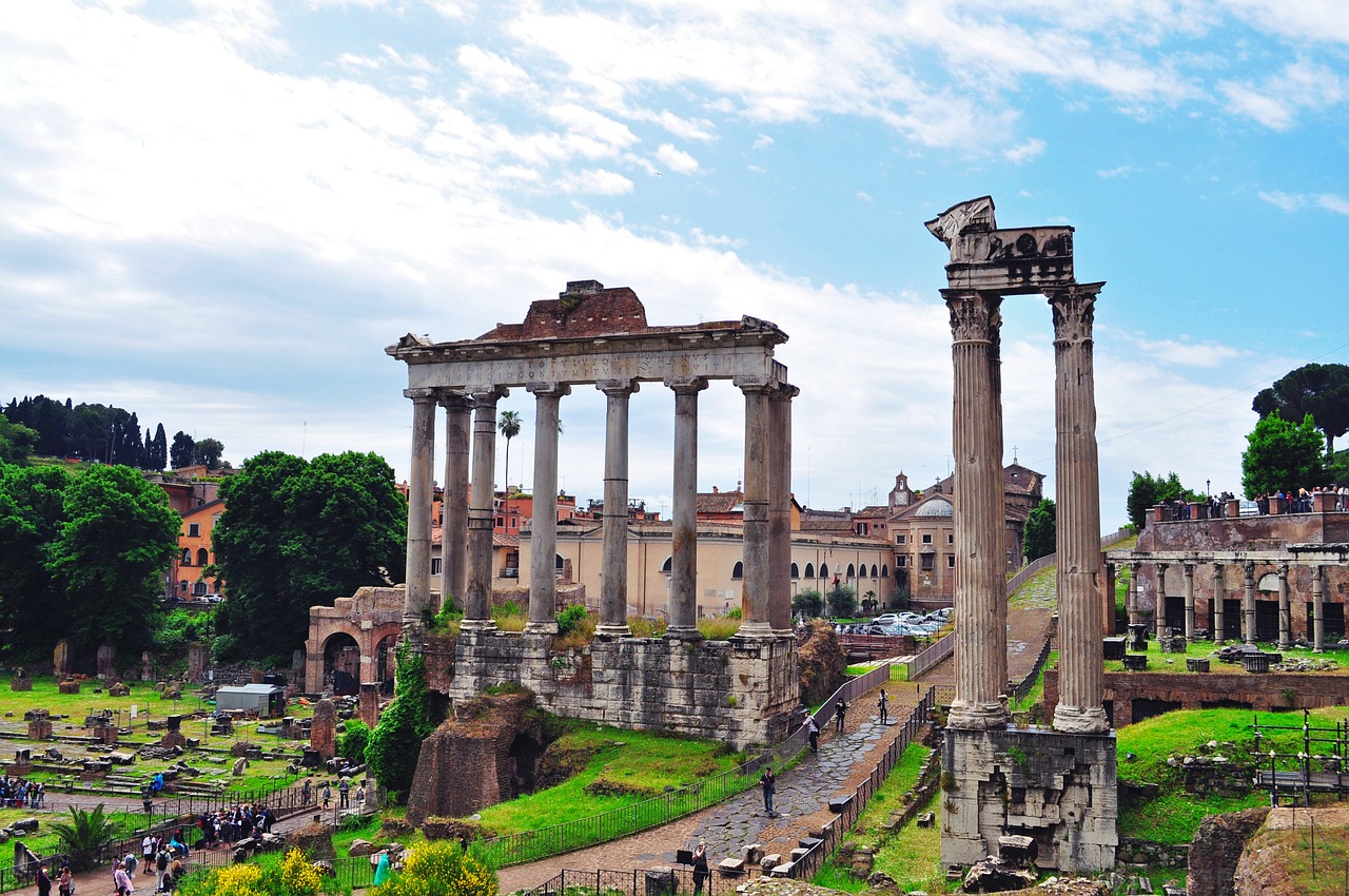 Romų Forumas, Roma, Italy, Nemokamos Nuotraukos,  Nemokama Licenzija
