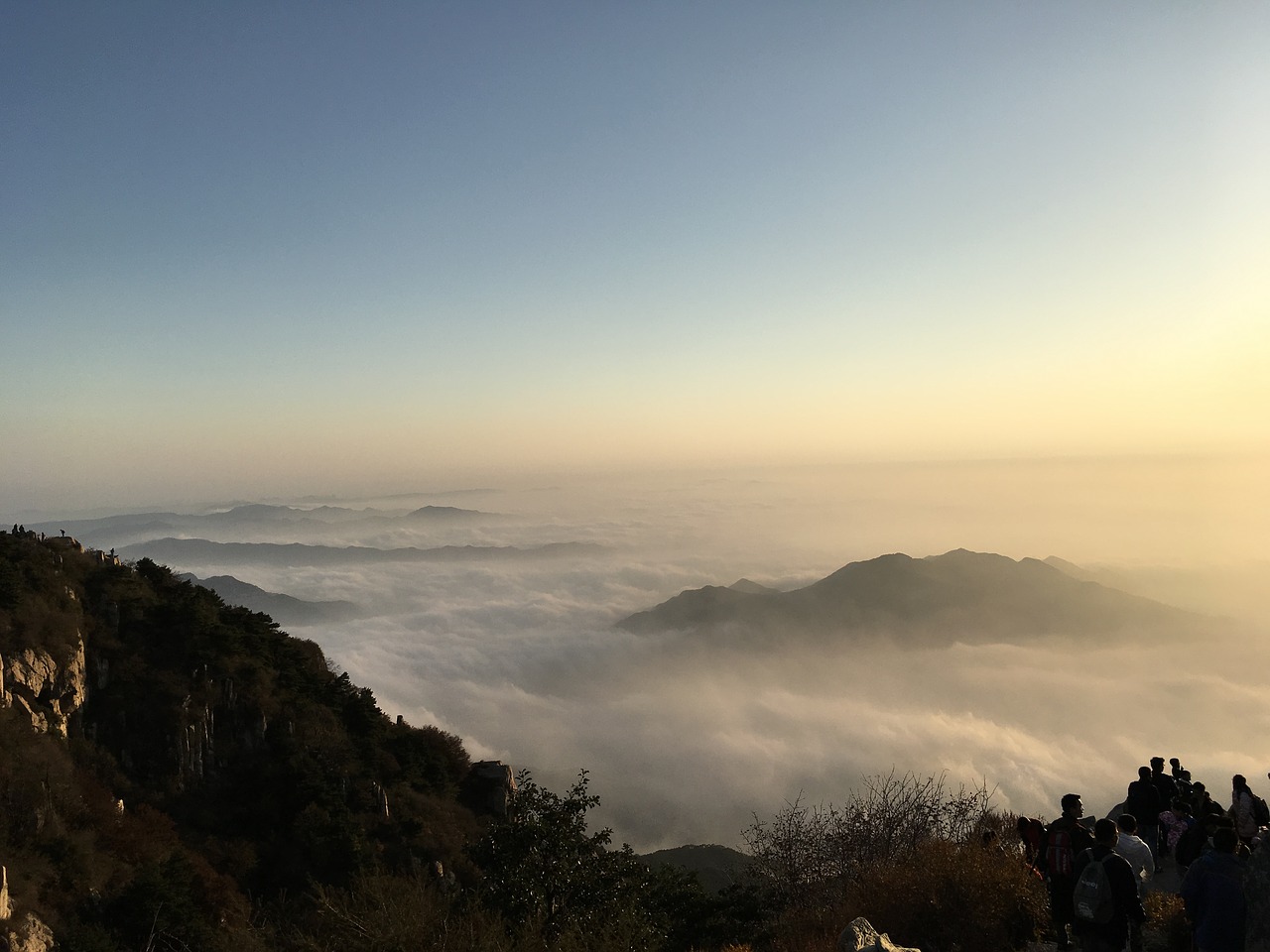 Kraštovaizdis, Taishan Kalnas, Shandong, Nemokamos Nuotraukos,  Nemokama Licenzija