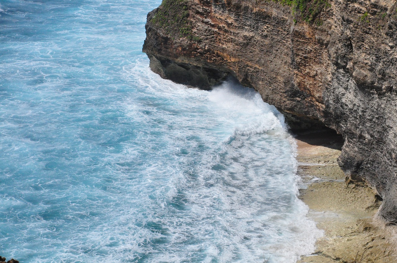 Jūra, Bangos, Bali, Nemokamos Nuotraukos,  Nemokama Licenzija