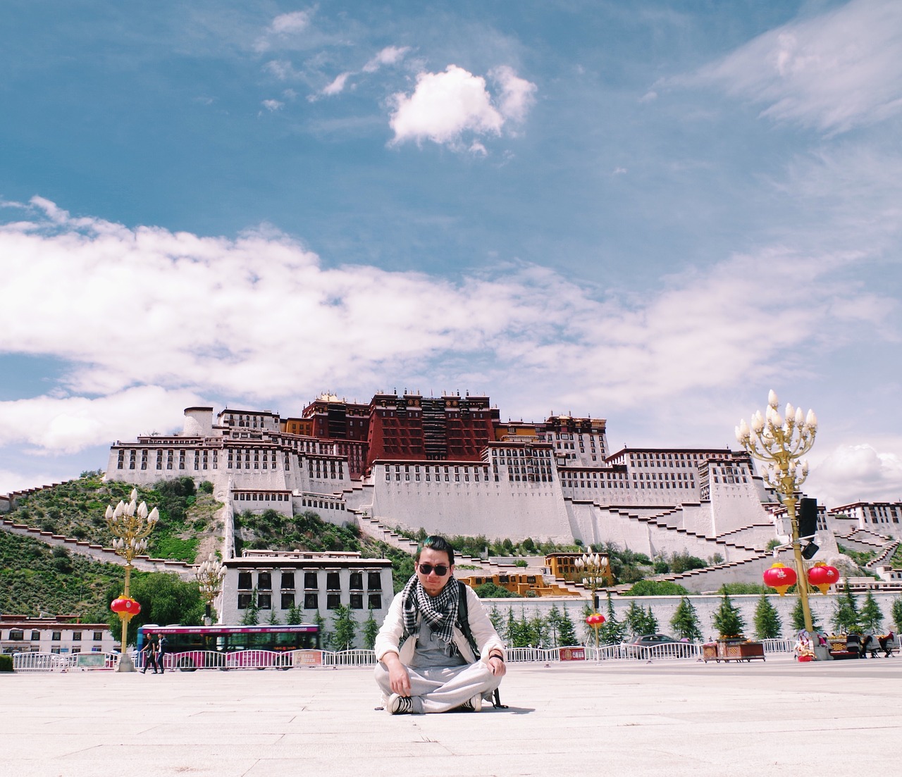 Laikmatis, Lhasa, Tibetas, Potalos Rūmai, Potalas, Didelis Aukštis, Ultravioletinis, Nemokamos Nuotraukos,  Nemokama Licenzija