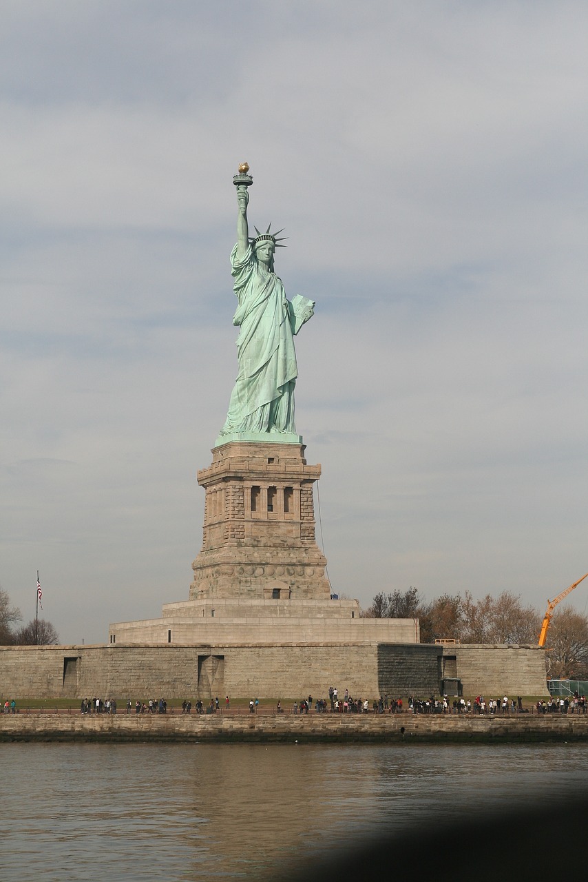 Laisvės Statula, Niujorkas, Jungtinės Valstijos, Žemės Ženklas, Nemokamos Nuotraukos,  Nemokama Licenzija