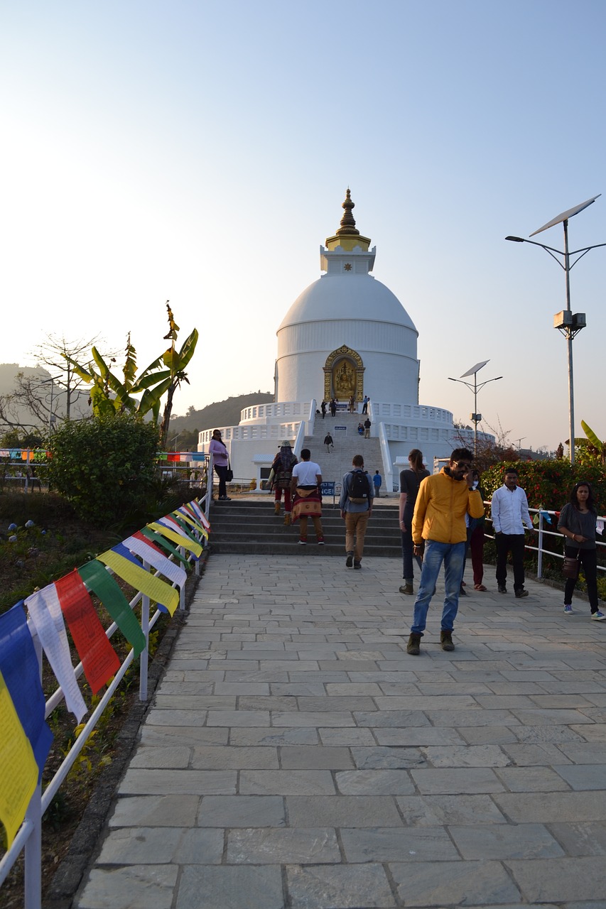 Stupa, Nepalas, Pokara, Nemokamos Nuotraukos,  Nemokama Licenzija