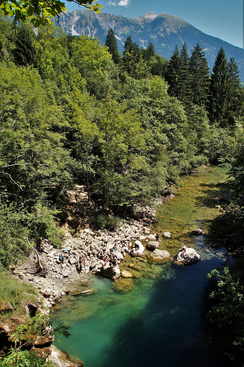 Vintgarių Tarpeklis, Vintgaras, Apginti, Julijos Alpės, Torrent, Slovenia, Upė, Laukinis Vanduo, Turizmas, Gamtos Vertybės