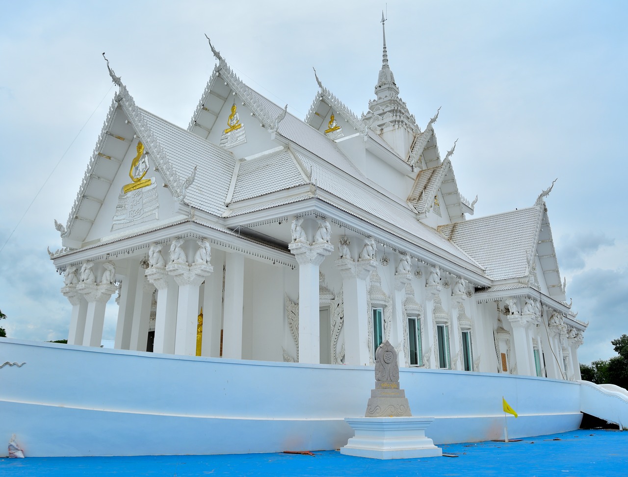 Baltoji Šventykla, Balta Bažnyčia, Budistinis, Wat Rong Khun, Religija, Balta, Bažnyčia, Nemokamos Nuotraukos,  Nemokama Licenzija