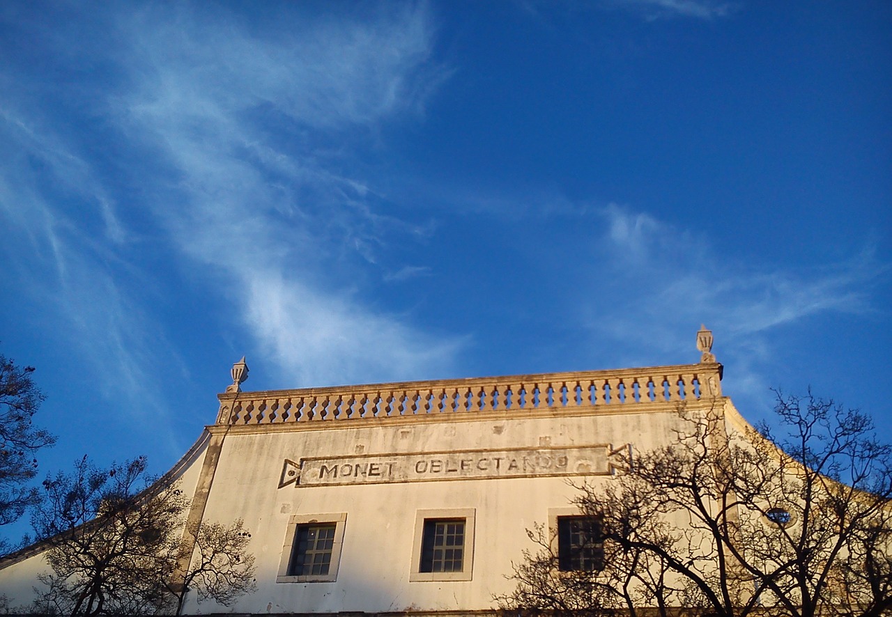 Teatras, Dangus, Mėlynas Dangus, Mėlynas, Debesys, Diena, Medis, Kraštovaizdis, Faro, Algarve