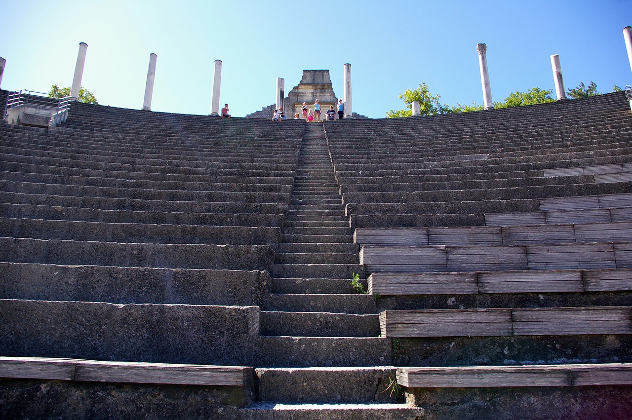 Teatras, Vaison-La-Romaine, Vaucluse, Stendas, Rodyti, Arena, Romėnų, Istorija, Kraštovaizdis, Architektūra