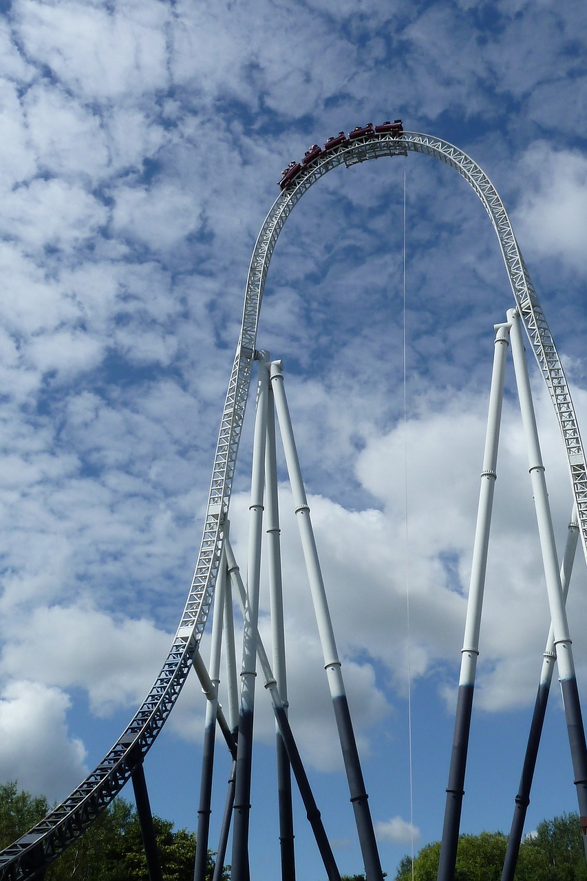 Teminis Parkas, Važiuoti, Adrenalinas, Linksma, Aukštis, Aukštas, Greitai, Thorpe Parkas, Pamačiau, Rollercoaster