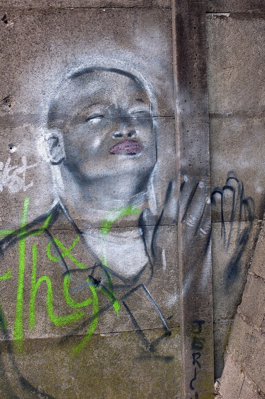 Thionville, Grafiti, Vienuolis, Budistinis, Nemokamos Nuotraukos,  Nemokama Licenzija