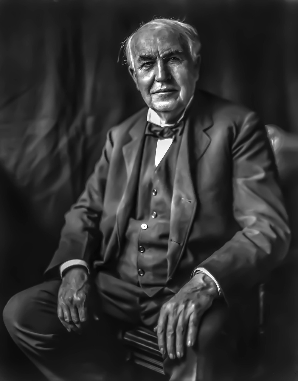 Tomas Edisonas - Vyras, Portretas, Išradėjas, Verslininkas, Nemokamos Nuotraukos,  Nemokama Licenzija