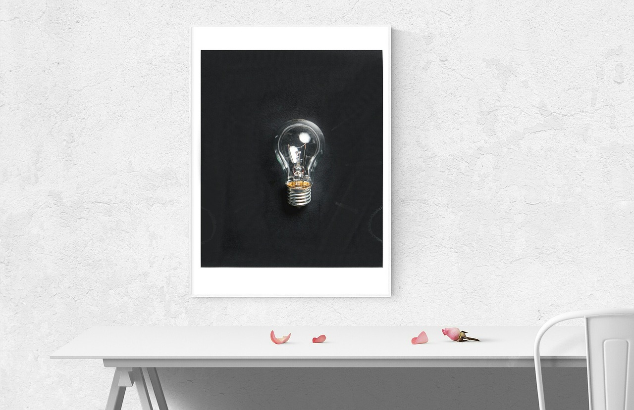 Mintis,  Idėja,  Inovacijos,  Vaizduotė,  Darbo Vieta,  Įkvėpimas,  Lemputė,  Lemputė,  Tirpalas,  Smegenų Audra