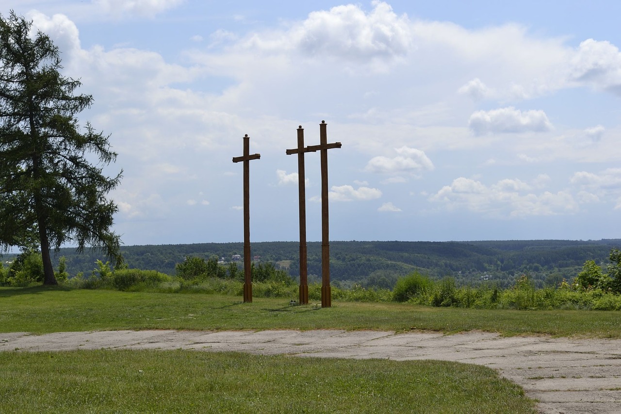 Trys Kryžiai, Janowiec, Panorama, Nemokamos Nuotraukos,  Nemokama Licenzija