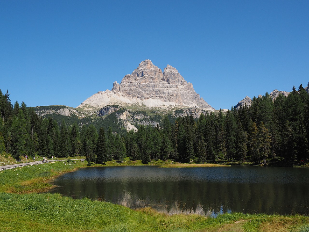 Trys Zinnen, Šeši Dolomitai, South Tyrol, Italy, Kalnų Ištekliai, Alavo Galvutė, Sasso Di Landro, Vakarietiška Zinne, Didelis Viršūnė, Maža Gargoyle