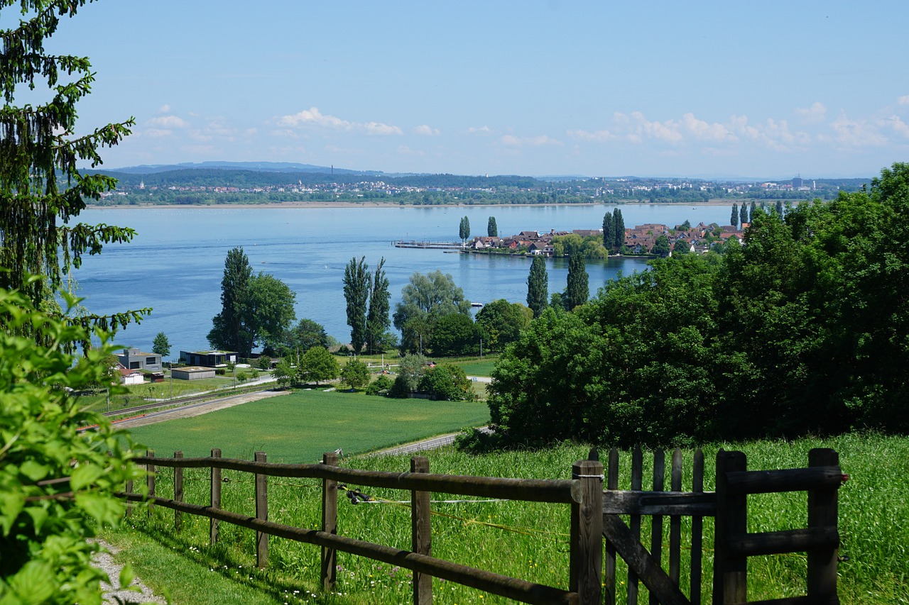 Thurgau, Untersee, Ežero Konstanta, Reichenau, Namai, Šveicarija, Nemokamos Nuotraukos,  Nemokama Licenzija