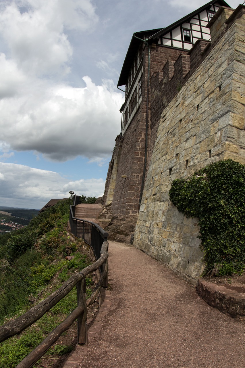 Turingijos Federalinė Žemė, Eisenach, Pilis, Wartburg Pilis, Kultūros Paveldas, Pasaulinis Paveldas, Nemokamos Nuotraukos,  Nemokama Licenzija