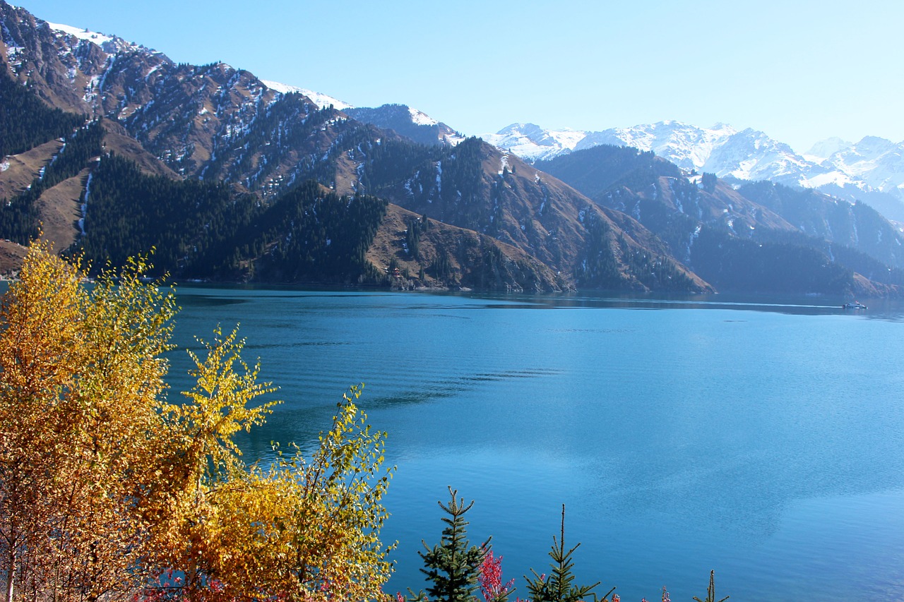 Tianchi, Ežeras, Sniegas, Xinjiang, Nemokamos Nuotraukos,  Nemokama Licenzija