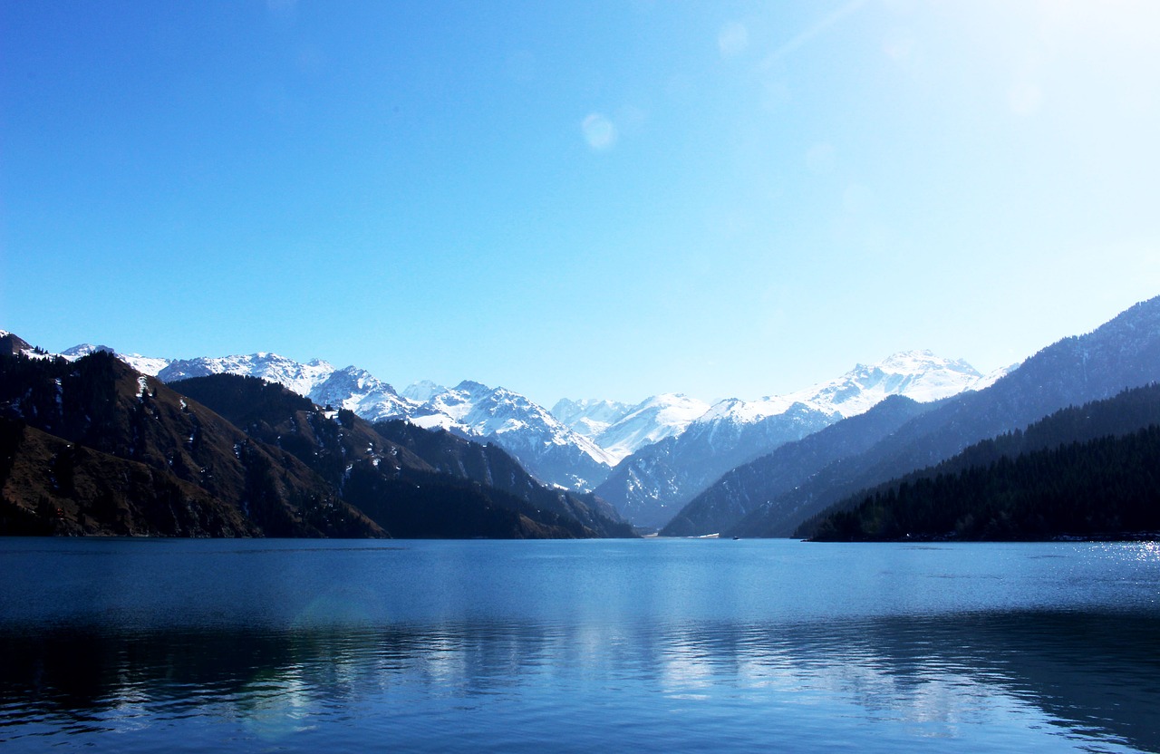 Tianchi, Ežeras, Sniegas, Xinjiang, Nemokamos Nuotraukos,  Nemokama Licenzija