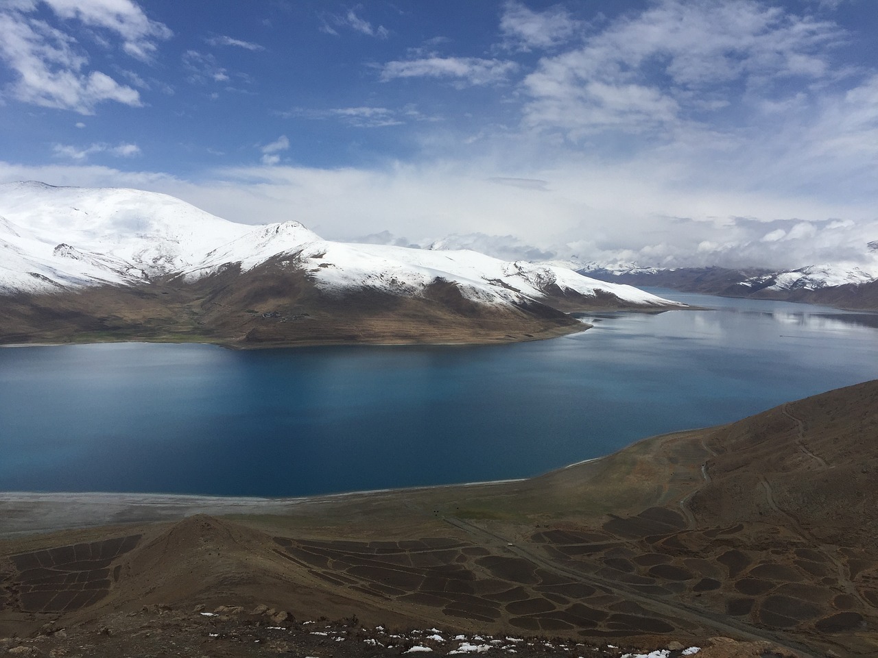 Tibetas, Kraštovaizdis, Yanghu, Nemokamos Nuotraukos,  Nemokama Licenzija