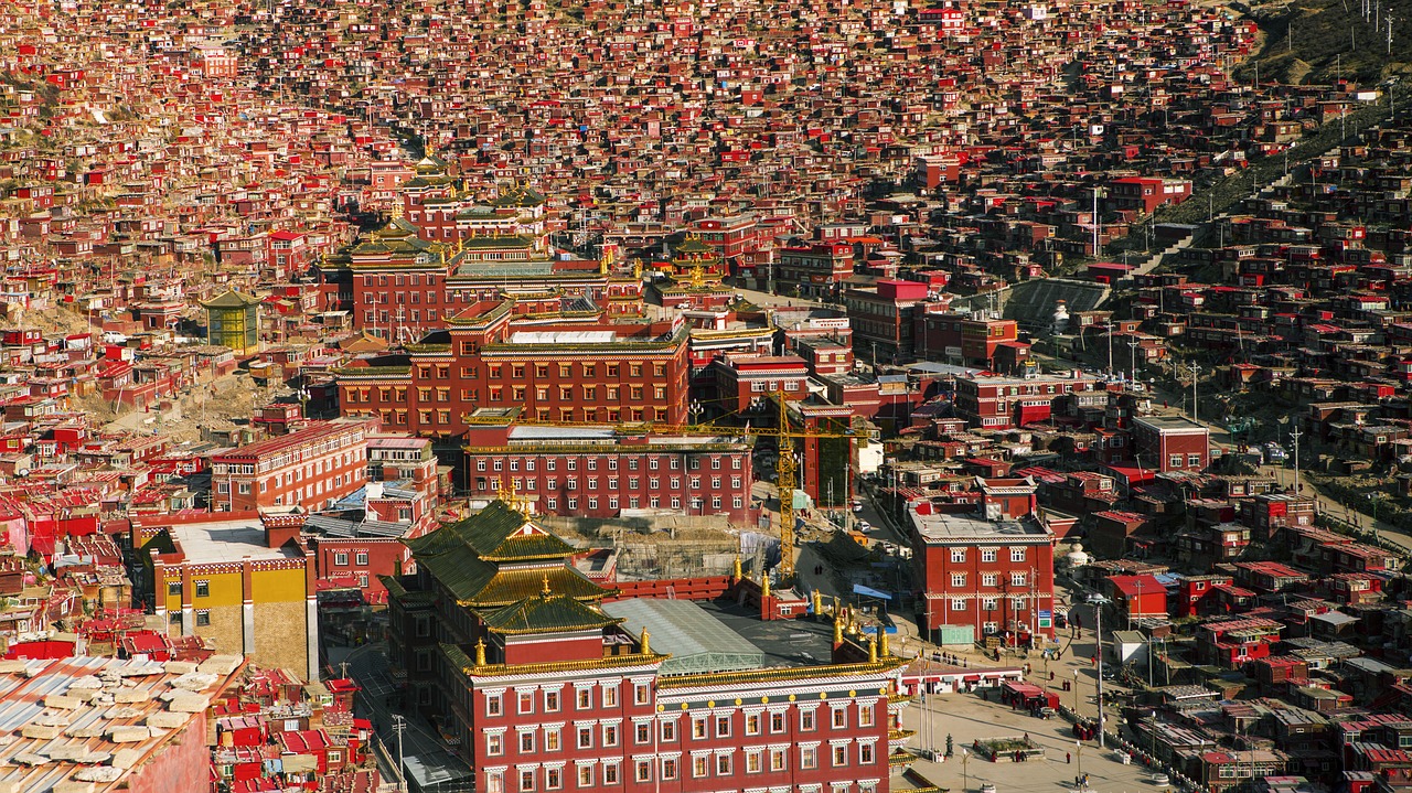 Tibetas, Raudonas Namas, Tai, Nemokamos Nuotraukos,  Nemokama Licenzija