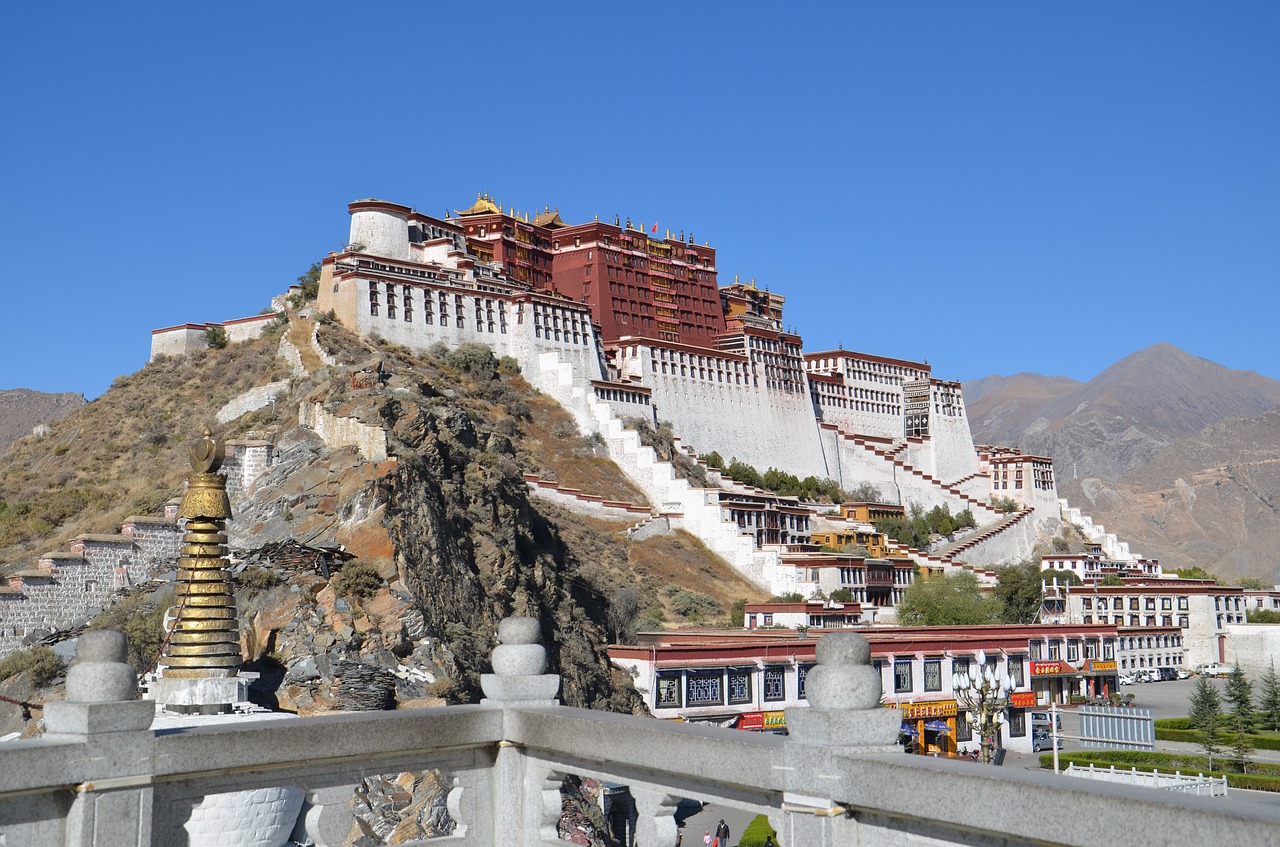 Tibetas, Lhasa, Potalos Rūmai, Tikėjimas, Kelionė, Nemokamos Nuotraukos,  Nemokama Licenzija
