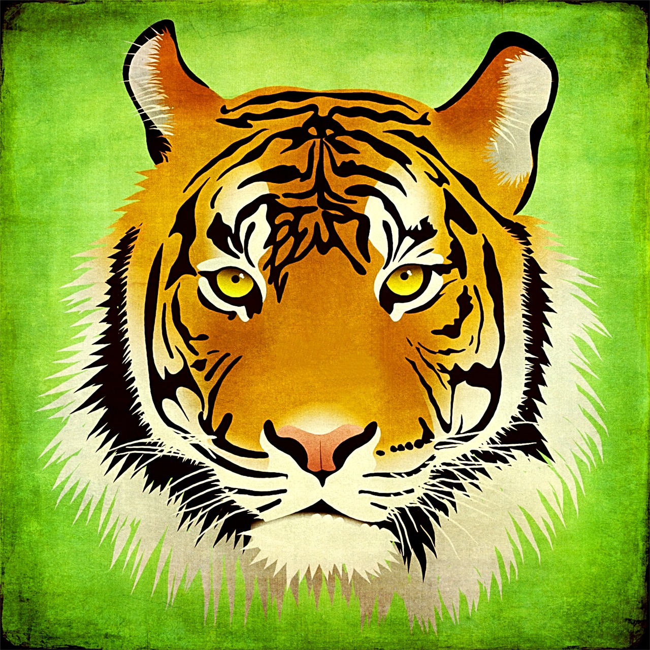 Tigras, Katė, Gyvūnų Pasaulis, Liūto Portretas, Portretas, Gyvūnas, Fjeras, Plakatas, Zoologijos Sodas, Galva