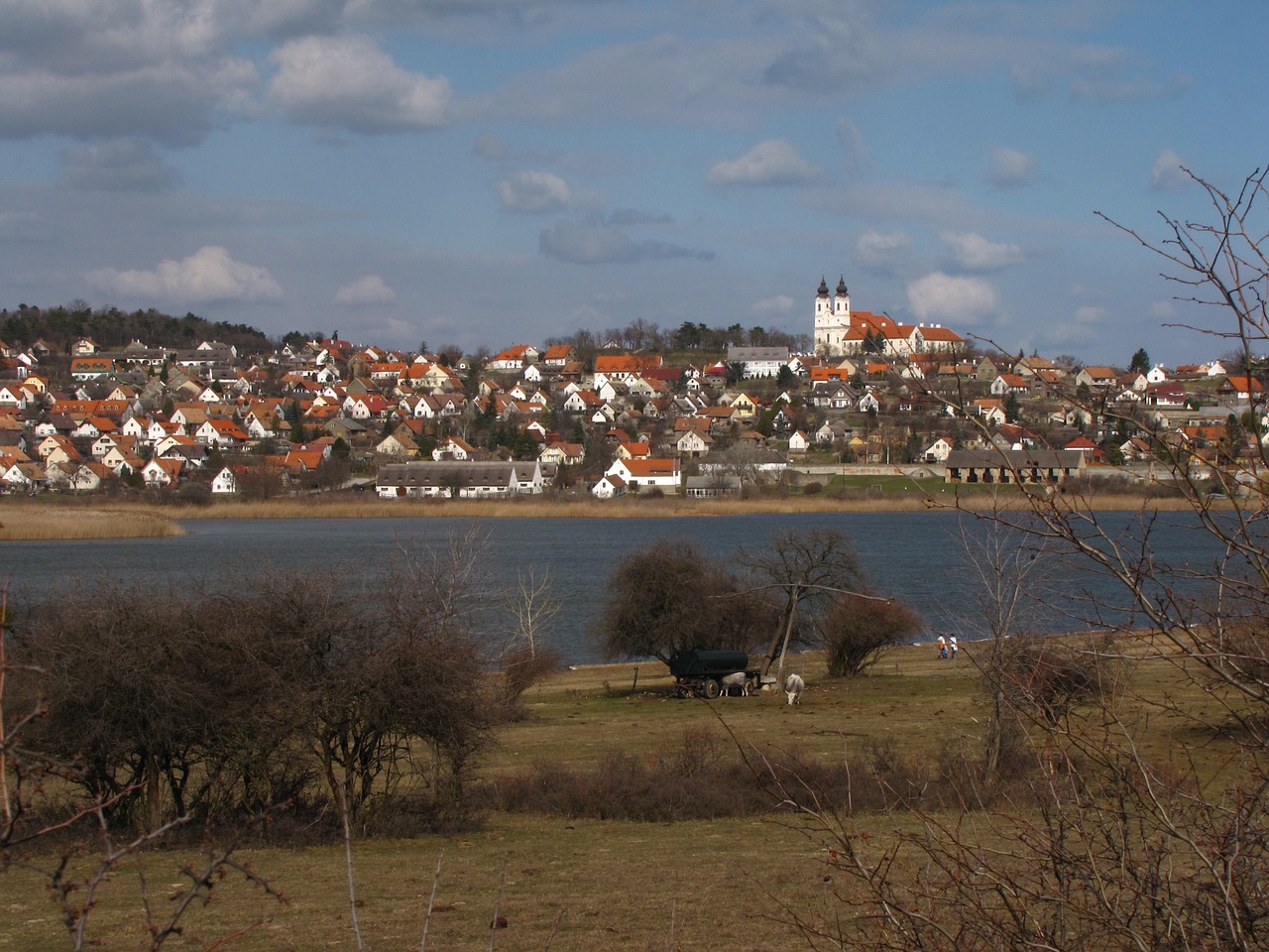 Tihany, Tihany Interjero Ežeras, Ežeras, Kaimas, Vengrija, Kraštovaizdis, Ruduo, Vista, Nemokamos Nuotraukos,  Nemokama Licenzija