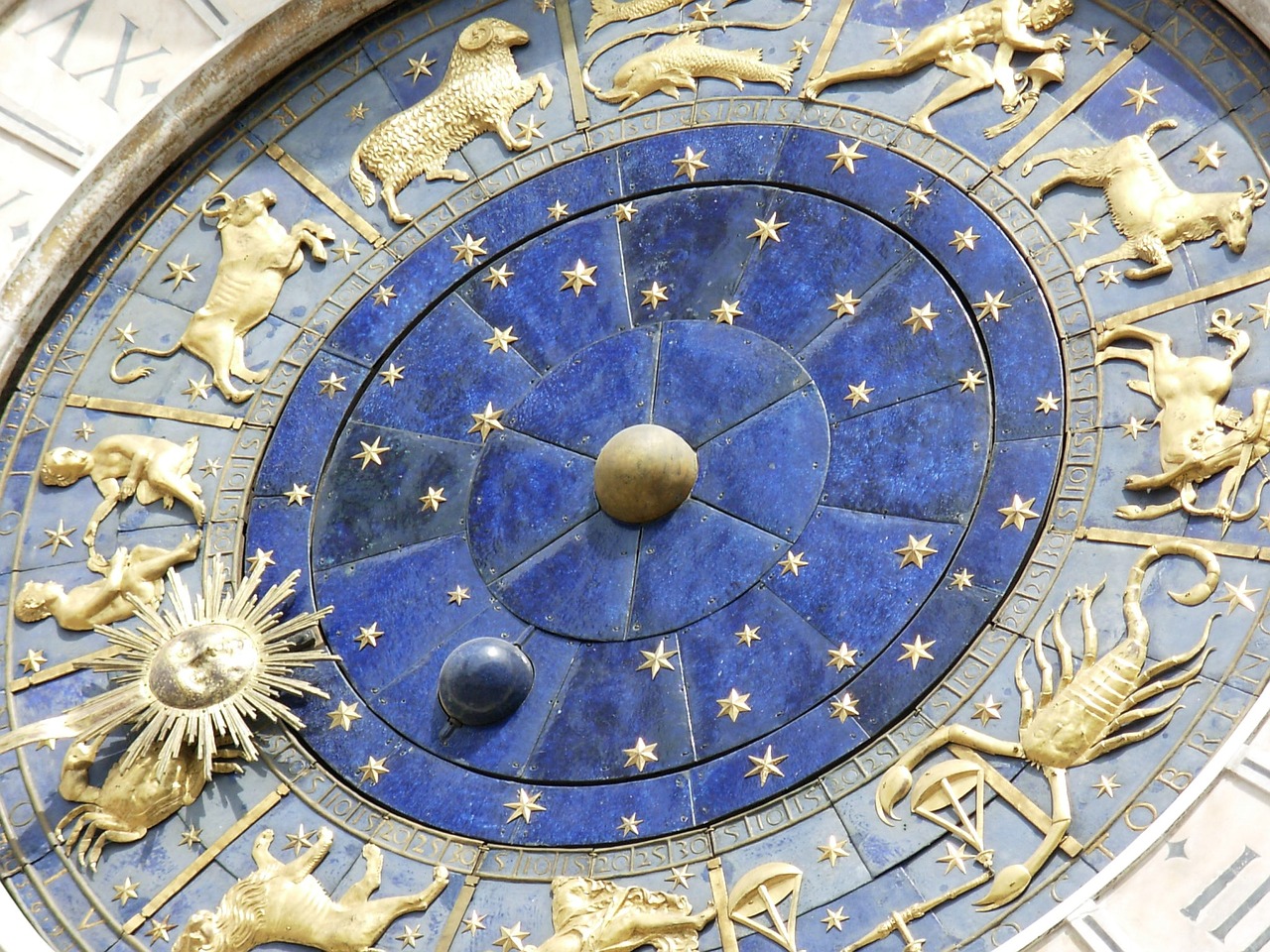 Laikrodis,  Istorinis,  Horoskopas,  Zodiako,  Venecija, Nemokamos Nuotraukos,  Nemokama Licenzija