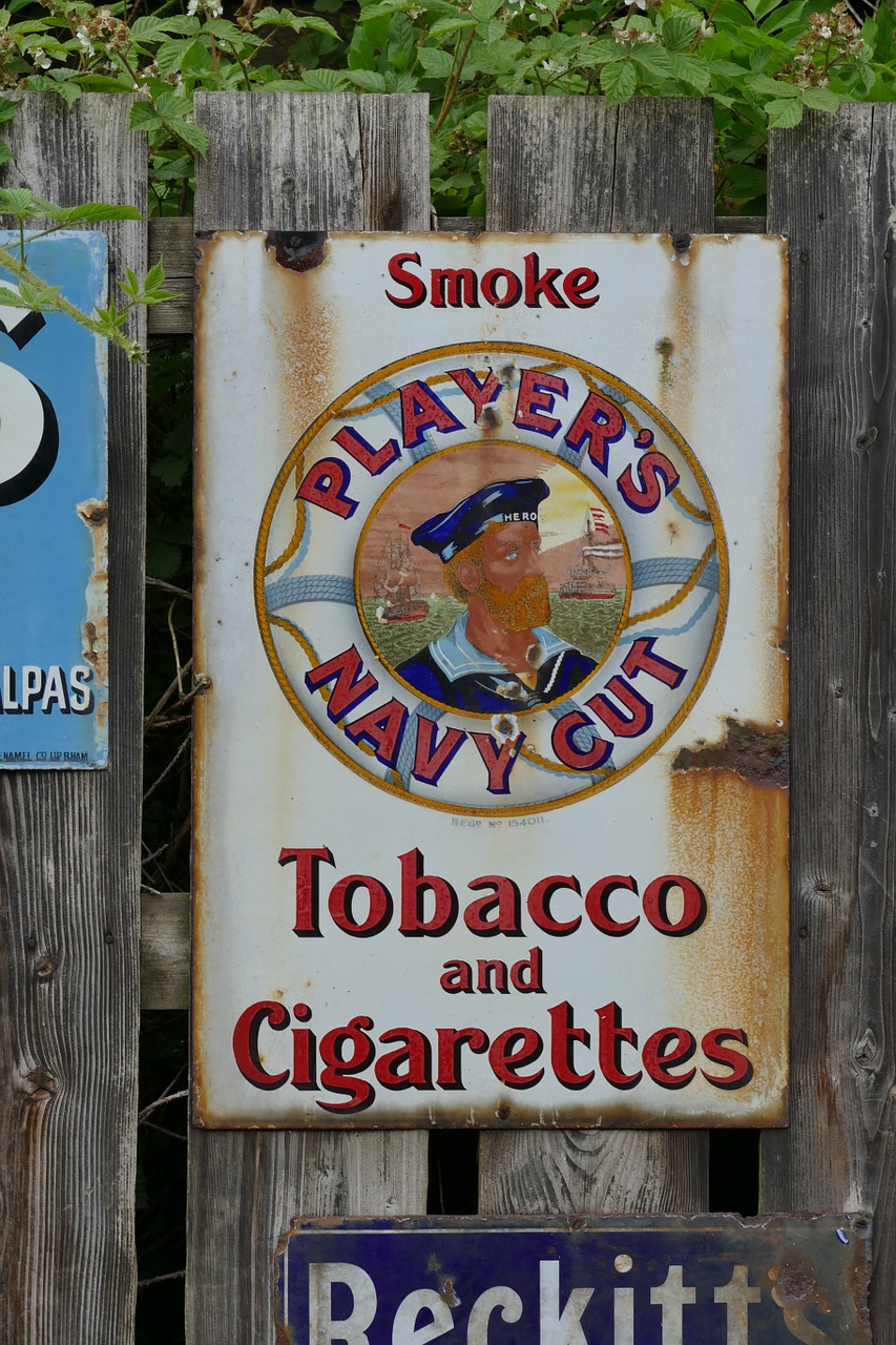 Tabakas,  Ženklas,  Metalas,  Vintage,  Dūmai,  Cigarečių,  Nikotinas,  Rūkymas,  Piktograma,  Plakatas