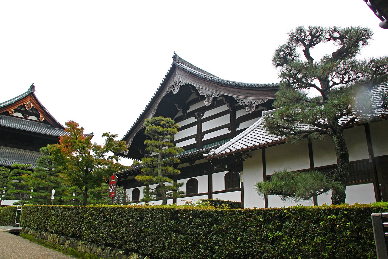 Tofukuji Šventykla, Japonija, Kelionė, Kyoto, Šventykla, Šventykla, Architektūra, Orientyras, Pastatas, Architektūros Dizainas