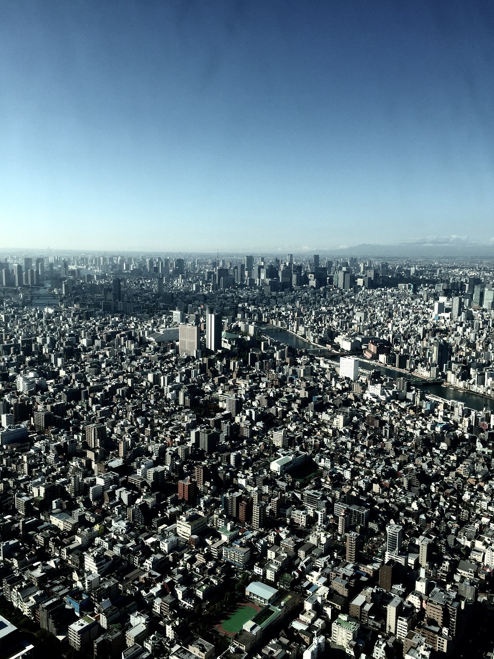 Tokyo, Dangus, Paukščio Skrydžio Vaizdas, Nemokamos Nuotraukos,  Nemokama Licenzija