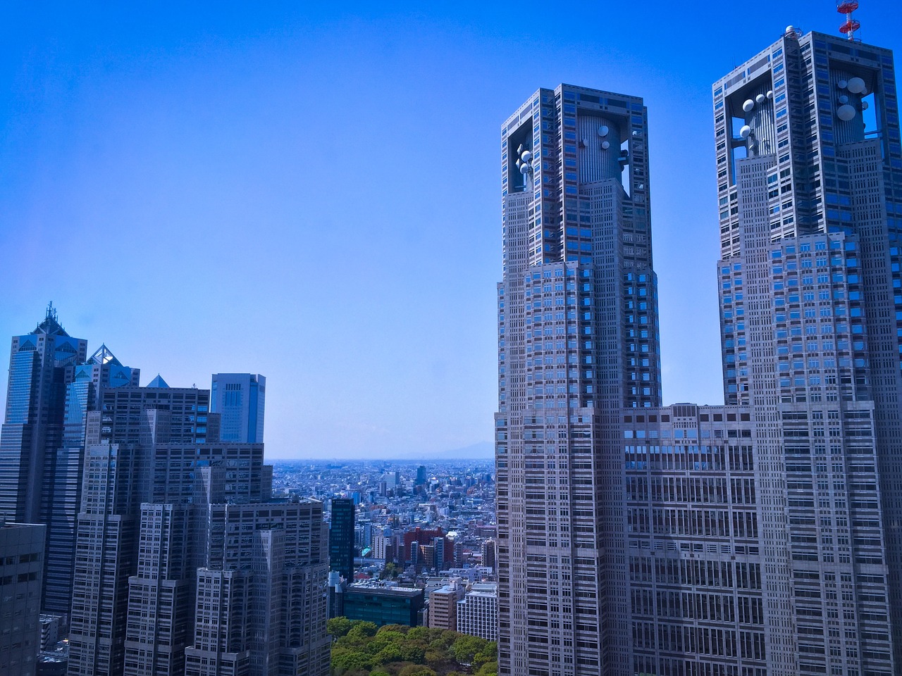Tokyo, Japonija, Pastatas, Architektūra, Bokštas, Metropolis, Biuras, Panorama, Nemokamos Nuotraukos,  Nemokama Licenzija