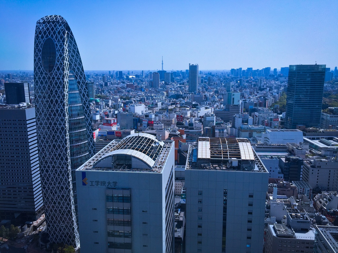 Tokyo, Japonija, Pastatas, Architektūra, Bokštas, Metropolis, Biuras, Verslas, Panorama, Nemokamos Nuotraukos