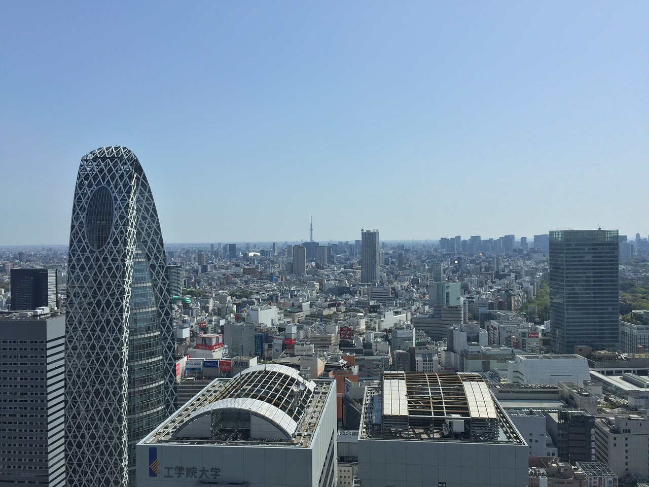 Tokyo, Pastatas, Japonija, Miestas, Panorama, Architektūra, Metropolis, Dangoraižis, Nemokamos Nuotraukos,  Nemokama Licenzija