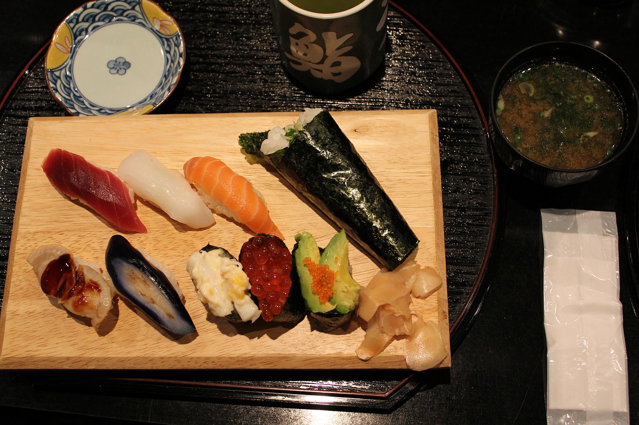 Tokyo, Sushi, Japanese, Maistas, Nemokamos Nuotraukos,  Nemokama Licenzija
